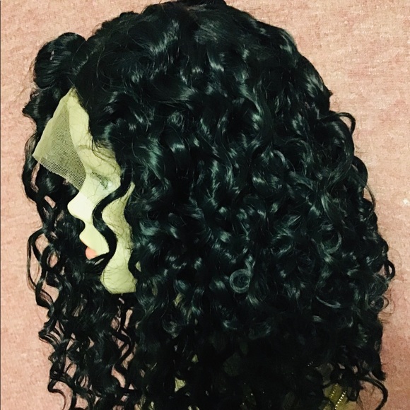 Curly synthetic Short Style Lace U part Synthetic Wig for Women 14 inch - Picture 4 of 7